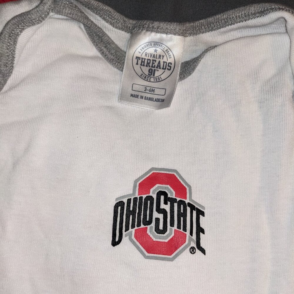 OSU baby blanket and onsie. Item #14 - Picture 2 of 2